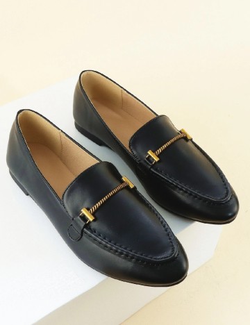 Mocasini SHEIN, negru