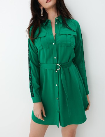 Rochie scurta Mohito, verde