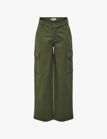 
						Pantaloni Only, verde