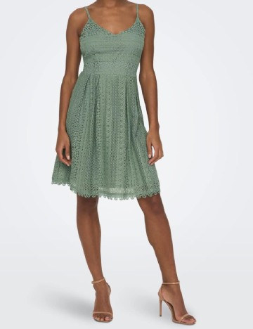 
						Rochie scurta Only, verde