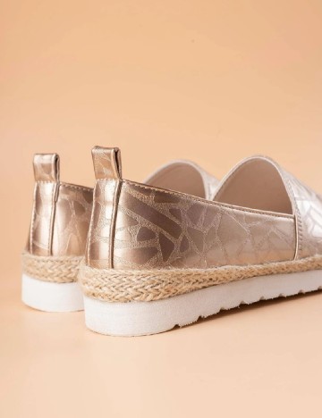 Espadrile SHEIN, auriu