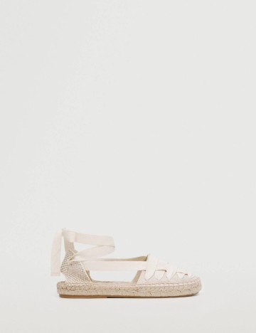 Espadrile Mango Kids, crem