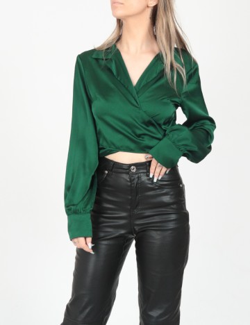 Top SHEIN, verde