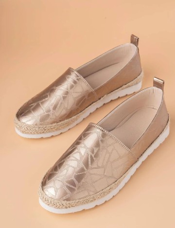 Espadrile SHEIN, auriu