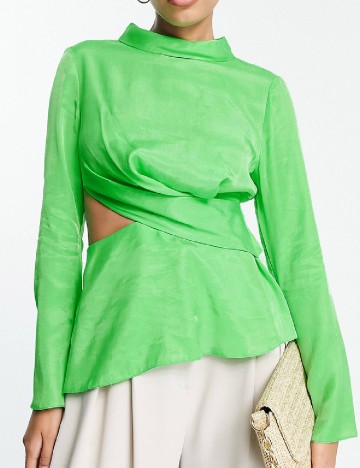 Camasa Top Shop, verde