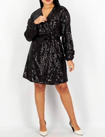 Rochie scurta NA-KD, negru