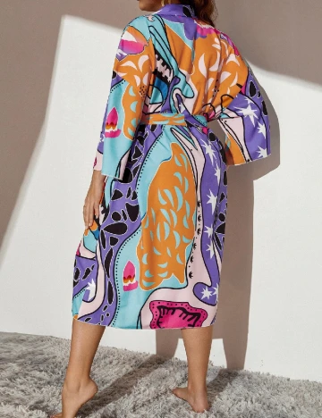 Kimono SHEIN CURVE, mix culori Mix culori