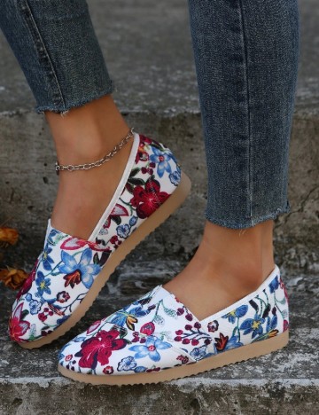 Espadrile SHEIN, floral print