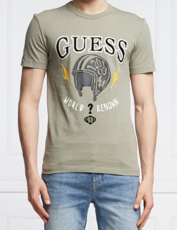 
						Tricou Guess, verde