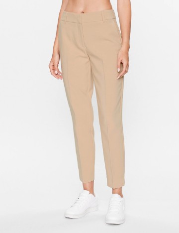 Pantaloni Only, crem