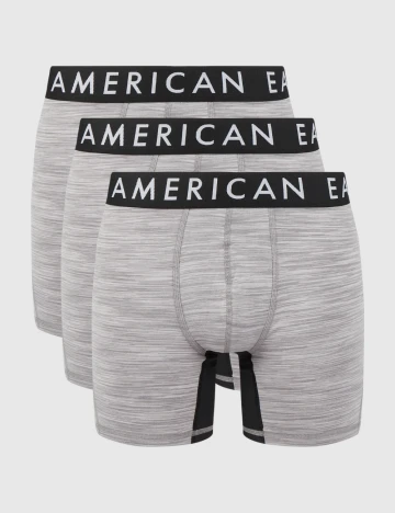 Set Boxeri American Eagle, gri Gri