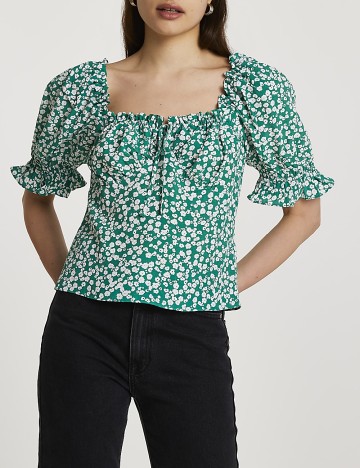 
						Bluza River Island, verde