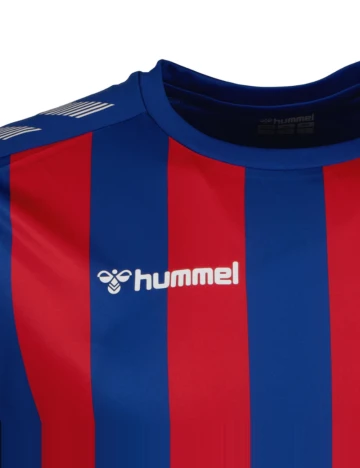 Tricou Hummel, albastru/rosu Albastru