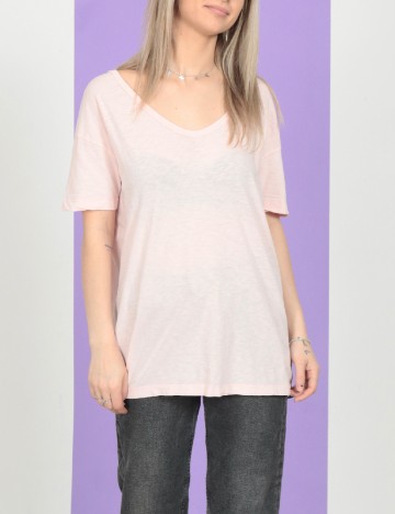 
						Tricou Oversize Aerie, roz