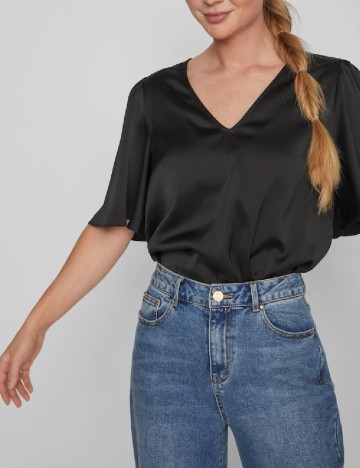 Bluza Vila, negru