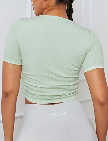 Top SHEIN, verde