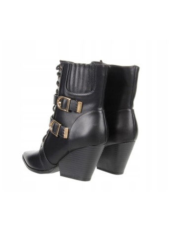 Botine Justfab, negru, 37,5