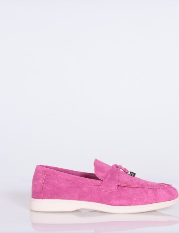 Mocasini SHEIN, magenta