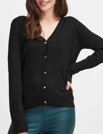 Cardigan Fransa, negru