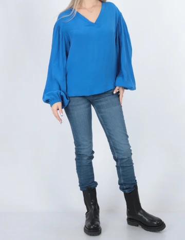 Bluza Comma, albastru, 38 Albastru