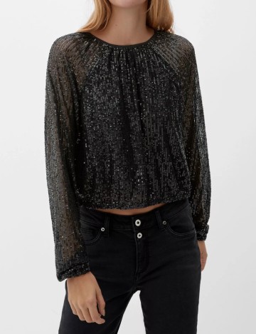 
						Bluza Q/S, negru