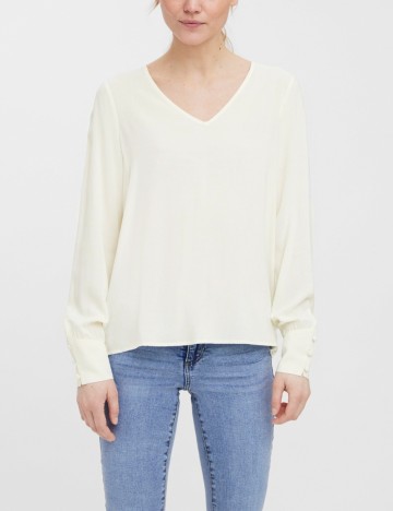 
						Bluza Vero Moda, ecru