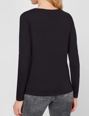 Bluza Tommy Hilfiger, negru Negru