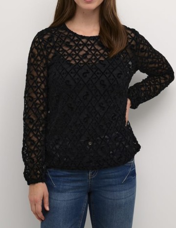 
						Bluza Cream, negru