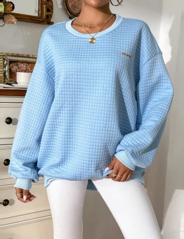 Bluza SHEIN, albastru Albastru