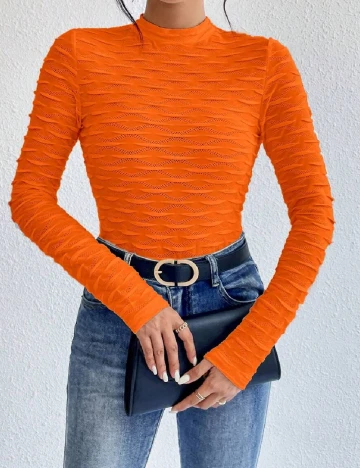 Bluza SHEIN, portocaliu Portocaliu