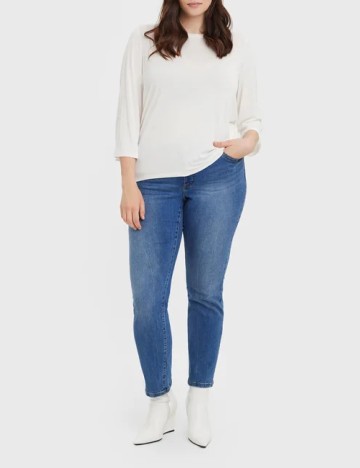 
						Bluza Vero Moda, alb