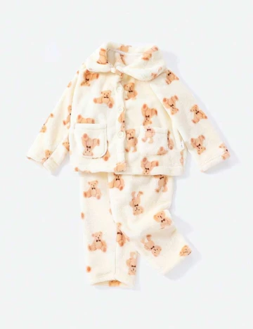 Pijama Shein Kids, crem Crem