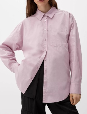 
						Camasa Oversized Q/S, roz pudra