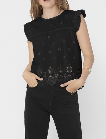 
						Bluza Only, negru