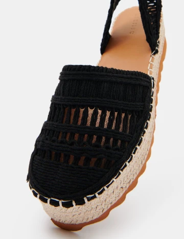 Espadrile Mohito, negru Negru