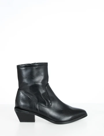 Botine Reserved, negru, 40 Negru