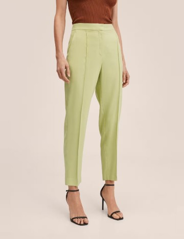 Pantaloni Mango, verde