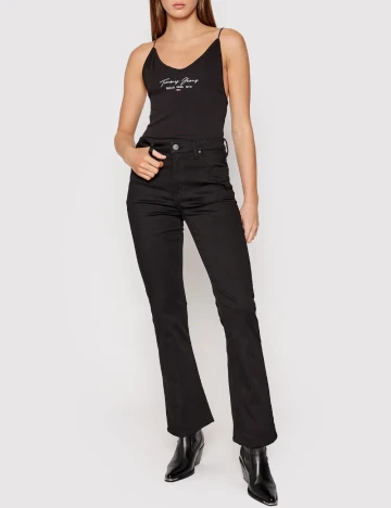 Body Tommy Jeans, negru Negru