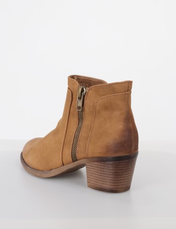 Botine House Brand, maro, 41