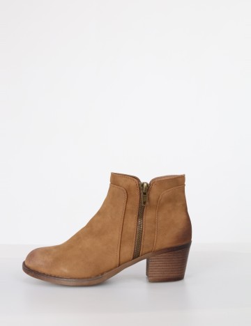 Botine House Brand, maro, 41