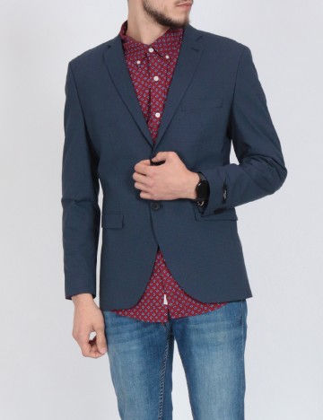 
						Sacou Jack&Jones, bleumarin