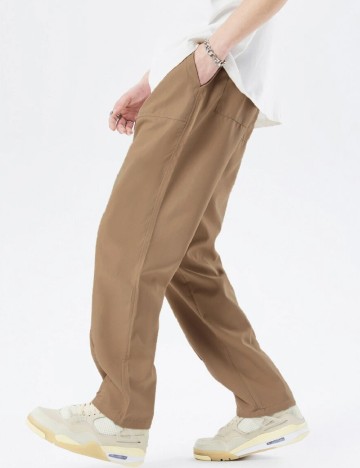 Pantaloni SHEIN, maro