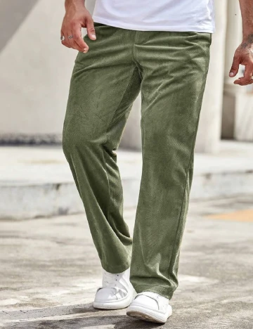 Pantaloni SHEIN, verde Verde