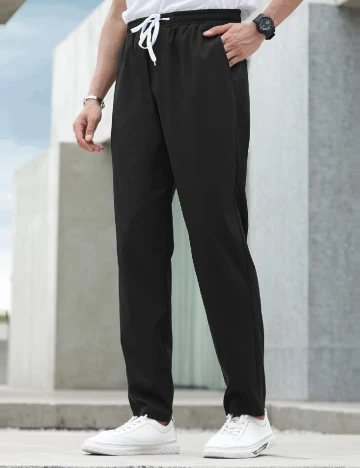 Pantaloni SHEIN, negru Negru