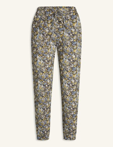 Pantaloni LOVE&DIVINE, floral, XL