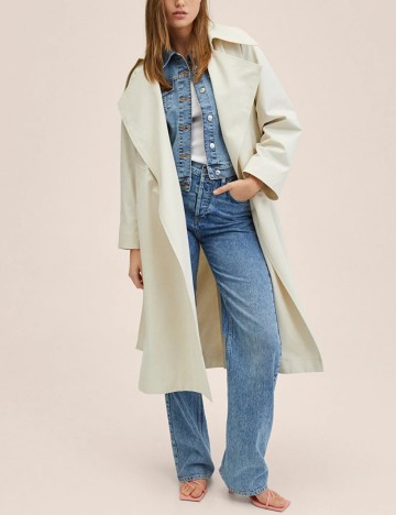 Trench Mango, crem