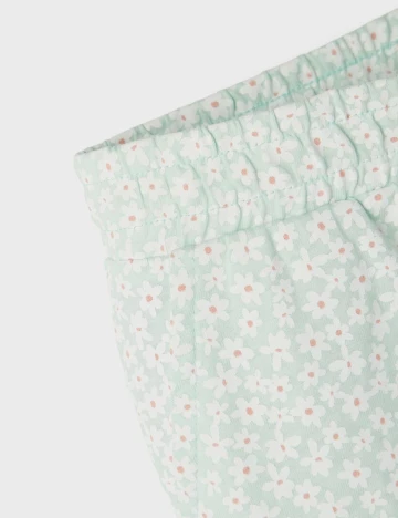 Pantaloni scurti Name It, floral, 6 ANI Floral print