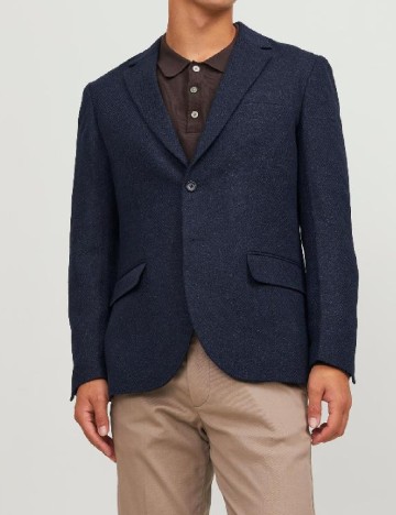 
						Sacou Jack&Jones, bleumarin