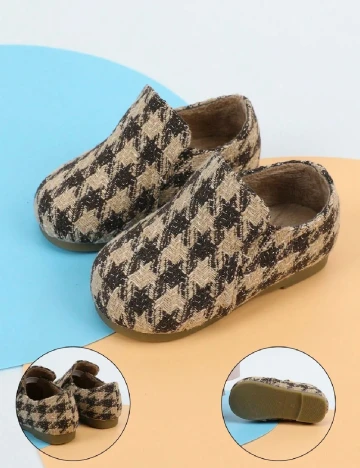 Pantofi Shein Kids, maro Maro