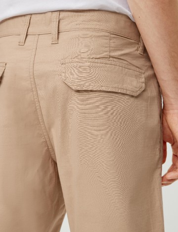 Pantaloni scurti s.Oliver, crem